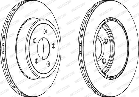 Ferodo DDF1766C - Kočioni disk www.molydon.hr