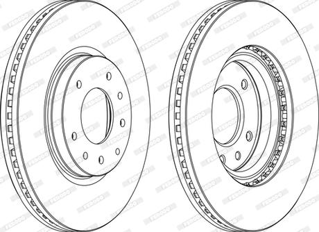 Ferodo DDF1768C-D - Kočioni disk www.molydon.hr