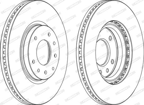 Ferodo DDF1768C - Kočioni disk www.molydon.hr