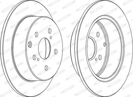 Ferodo DDF1704C - Kočioni disk www.molydon.hr