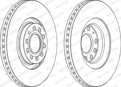 Ferodo DDF1705C-1-D - Kočioni disk www.molydon.hr