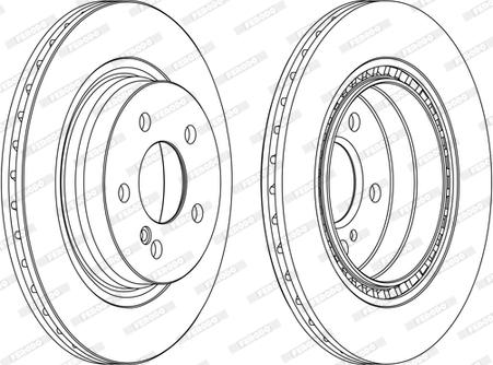 Ferodo DDF1700C - Kočioni disk www.molydon.hr