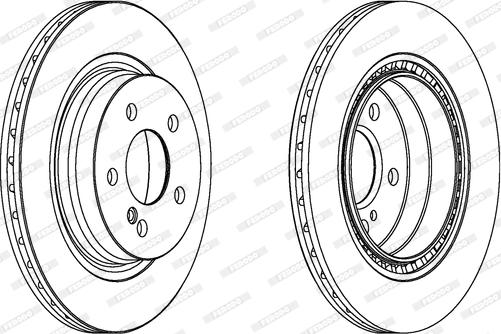 Ferodo DDF1700 - Kočioni disk www.molydon.hr