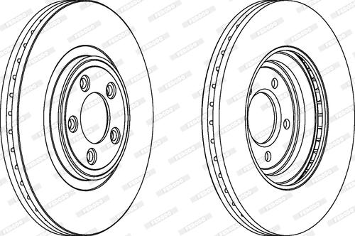 Ferodo DDF1702 - Kočioni disk www.molydon.hr