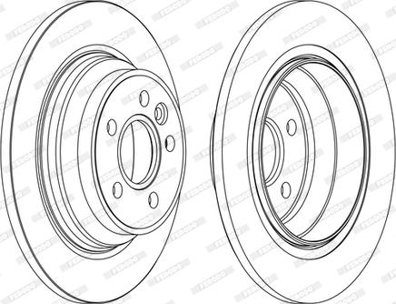 Ferodo DDF1719C-1-D - Kočioni disk www.molydon.hr