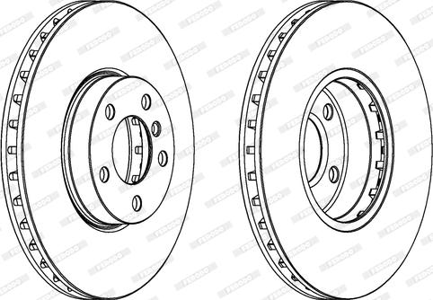 Ferodo DDF1714C-1 - Kočioni disk www.molydon.hr