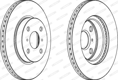 Ferodo DDF1710C - Kočioni disk www.molydon.hr