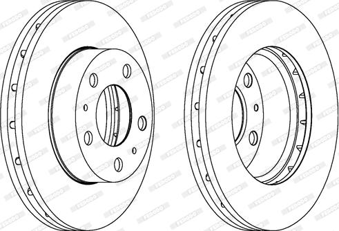 Ferodo DDF1718-1 - Kočioni disk www.molydon.hr