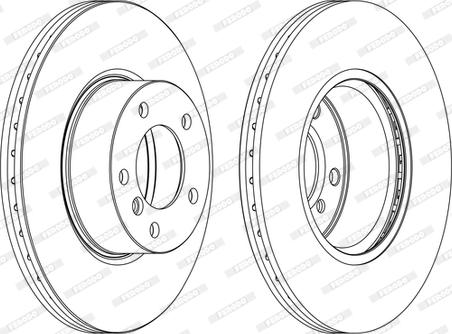 Ferodo DDF1717C-1-D - Kočioni disk www.molydon.hr