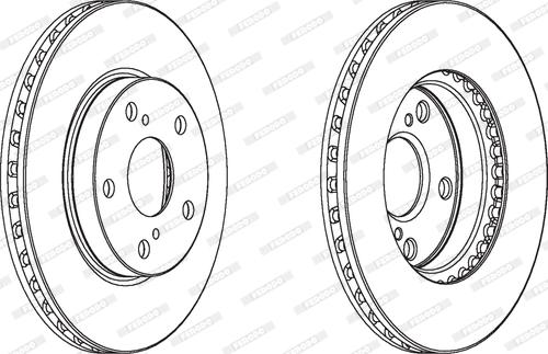 Ferodo DDF1789C - Kočioni disk www.molydon.hr