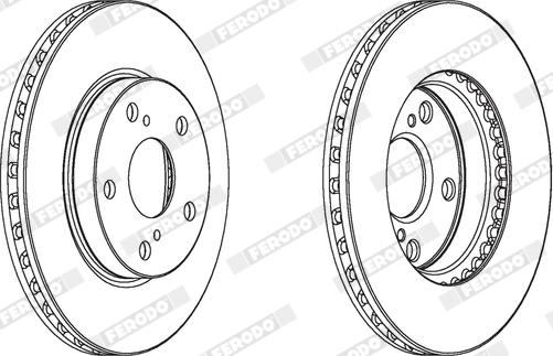 Ferodo DDF1789X - Kočioni disk www.molydon.hr