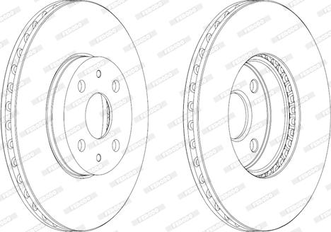 Ferodo DDF1780C - Kočioni disk www.molydon.hr