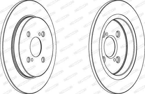 Ferodo DDF1781C - Kočioni disk www.molydon.hr