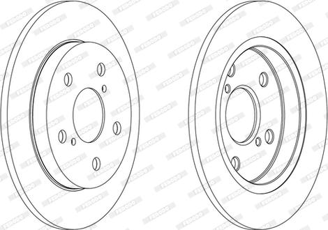 Ferodo DDF1788C - Kočioni disk www.molydon.hr