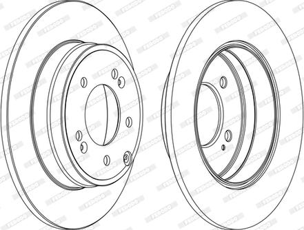 Ferodo DDF1787C-1-D - Kočioni disk www.molydon.hr