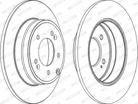 Ferodo DDF1787C - Kočioni disk www.molydon.hr