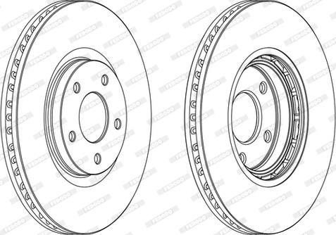 Ferodo DDF1724C-D - Kočioni disk www.molydon.hr