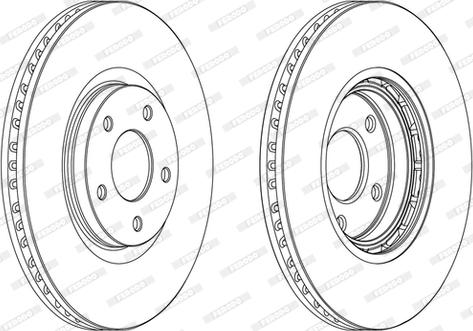 Ferodo DDF1724C - Kočioni disk www.molydon.hr