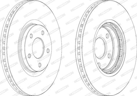 Ferodo DDF1724 - Kočioni disk www.molydon.hr