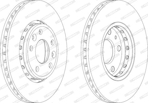 Ferodo DDF1726C - Kočioni disk www.molydon.hr