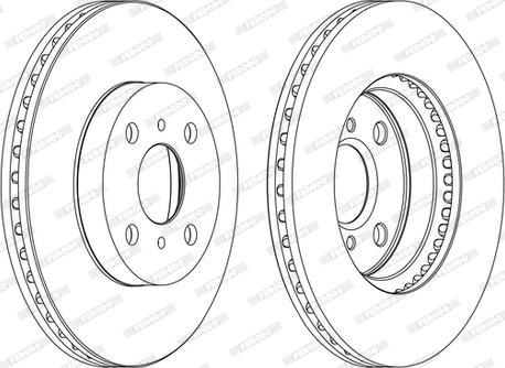 Ferodo DDF1779C - Kočioni disk www.molydon.hr