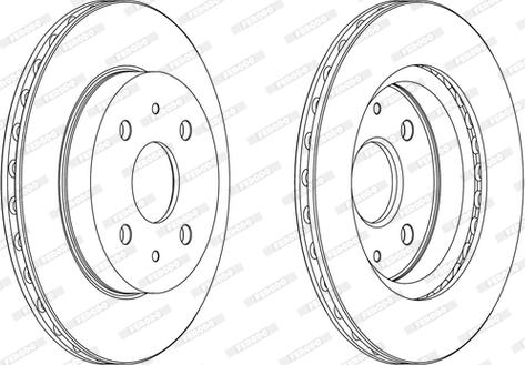 Ferodo DDF1774C - Kočioni disk www.molydon.hr