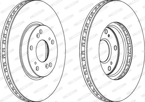 Ferodo DDF1775C - Kočioni disk www.molydon.hr