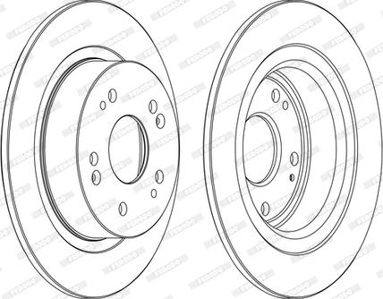 Ferodo DDF1776C - Kočioni disk www.molydon.hr