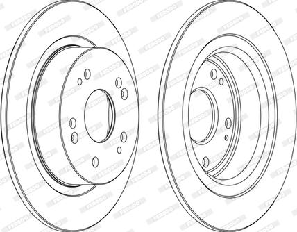 Ferodo DDF1776DSR/L-D - Kočioni disk www.molydon.hr