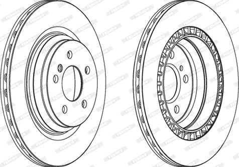 Ferodo DDF1771C-1 - Kočioni disk www.molydon.hr