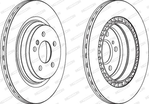 Ferodo DDF1771C - Kočioni disk www.molydon.hr