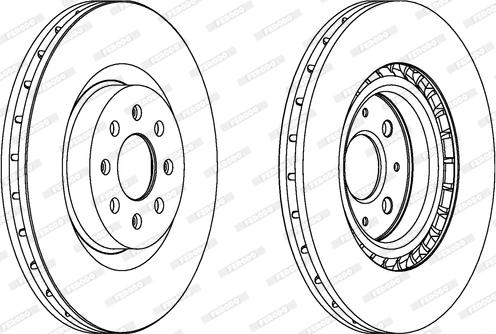 Ferodo DDF1773C - Kočioni disk www.molydon.hr