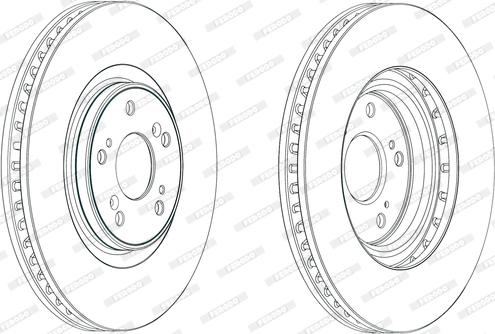 Ferodo DDF1777C - Kočioni disk www.molydon.hr