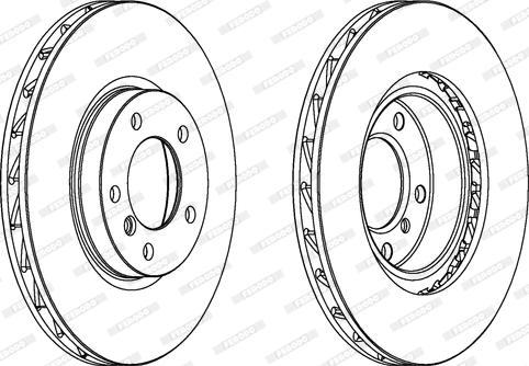 Ferodo DDF804 - Kočioni disk www.molydon.hr