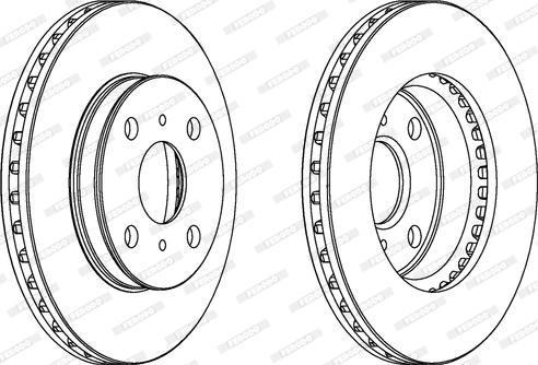 Ferodo DDF880 - Kočioni disk www.molydon.hr