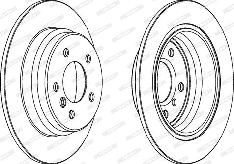 Ferodo DDF835 - Kočioni disk www.molydon.hr