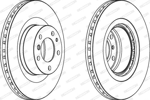 Ferodo DDF833 - Kočioni disk www.molydon.hr