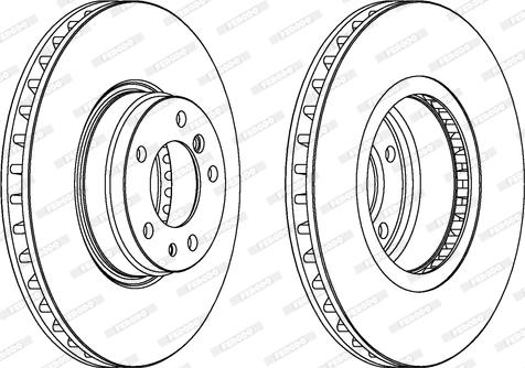 Ferodo DDF832 - Kočioni disk www.molydon.hr