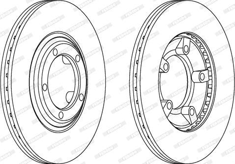 Ferodo DDF826 - Kočioni disk www.molydon.hr