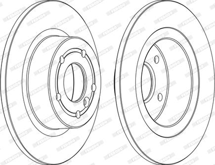 Ferodo DDF874C - Kočioni disk www.molydon.hr