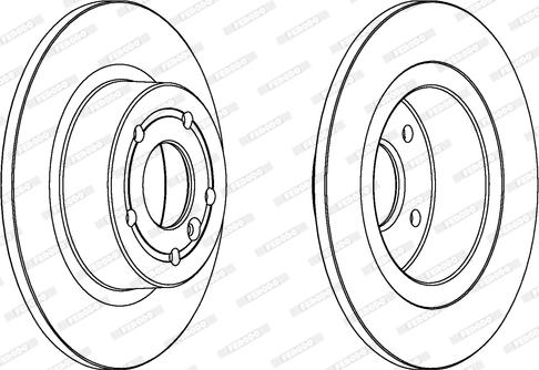 Ferodo DDF874 - Kočioni disk www.molydon.hr