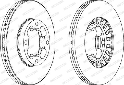 Ferodo DDF399 - Kočioni disk www.molydon.hr