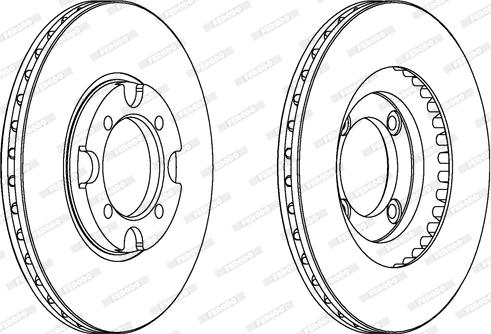 Ferodo DDF342 - Kočioni disk www.molydon.hr