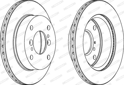 Ferodo DDF352 - Kočioni disk www.molydon.hr