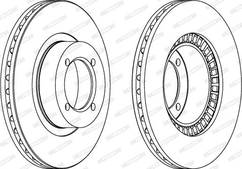 Ferodo DDF305 - Kočioni disk www.molydon.hr