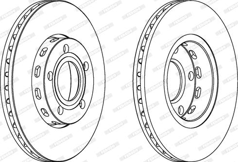 Ferodo DDF311 - Kočioni disk www.molydon.hr