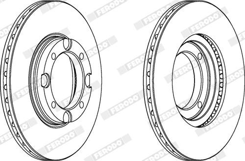 Ferodo DDF389X - Kočioni disk www.molydon.hr