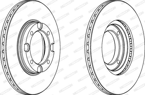 Ferodo DDF389 - Kočioni disk www.molydon.hr