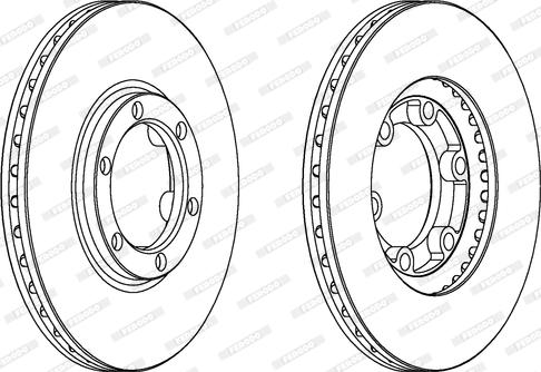 Ferodo DDF385 - Kočioni disk www.molydon.hr