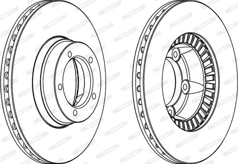 Ferodo DDF380 - Kočioni disk www.molydon.hr